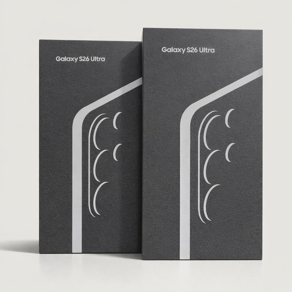 Samsung Galaxy S26 Ultra in-store product photo at The Source Arena JA.